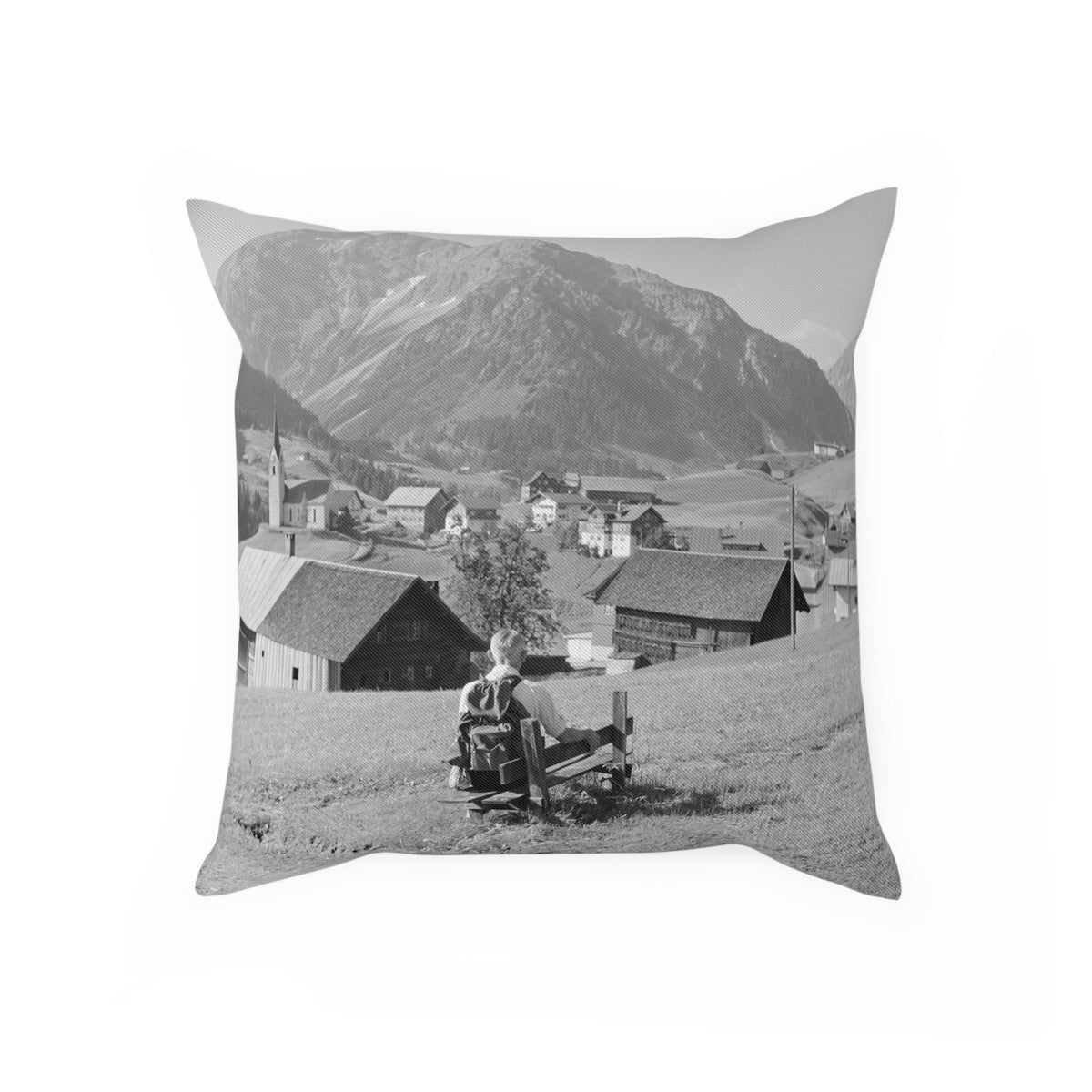 Mittelberg Kissen Vorderseite