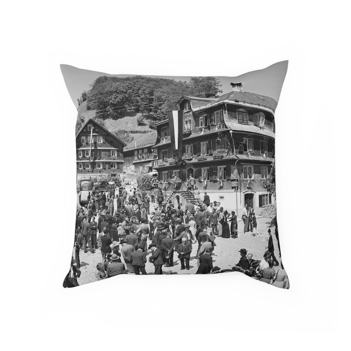 Hotel Hirschen Kissen Vorderseite
