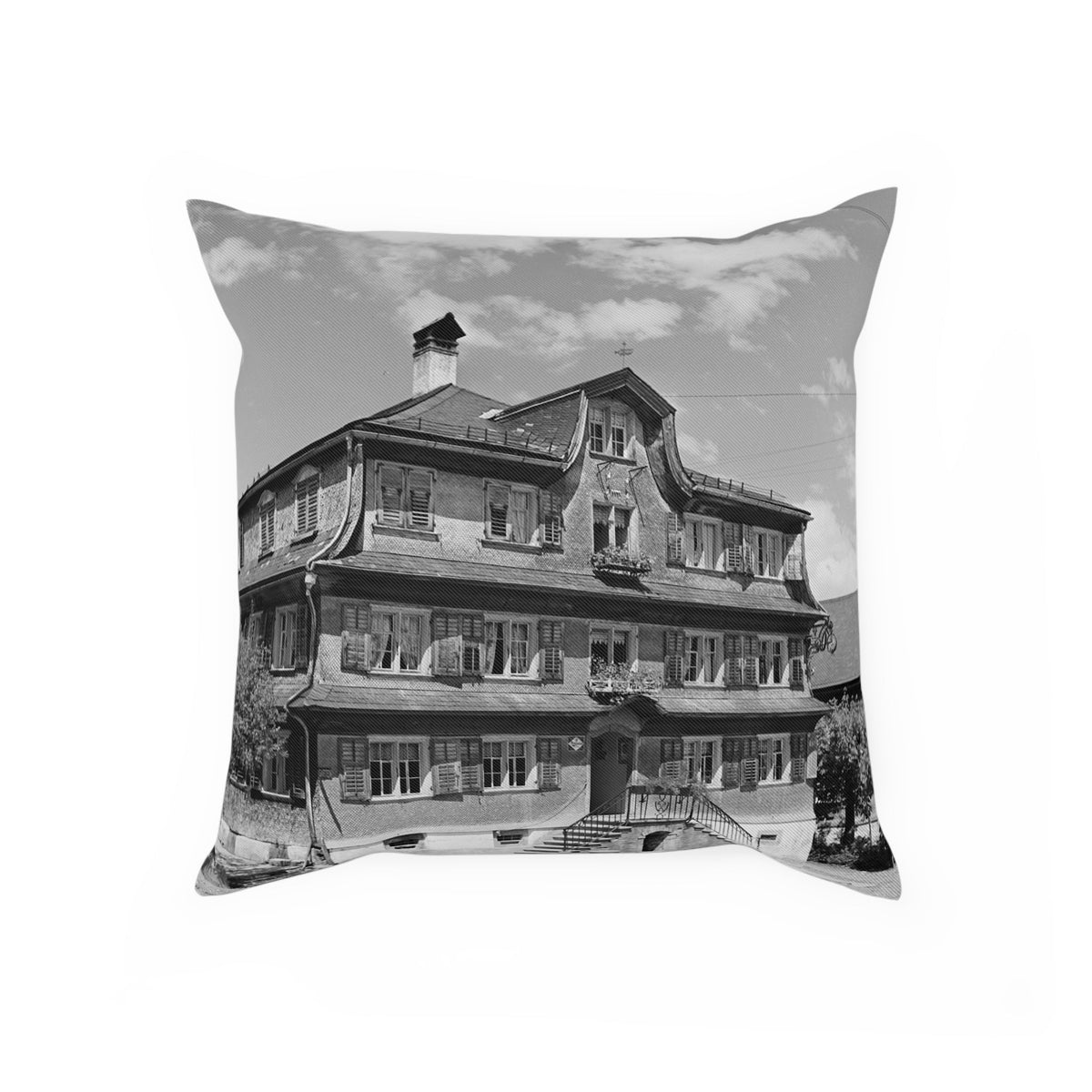Hotel Hirschen - groß Kissen Vorderseite