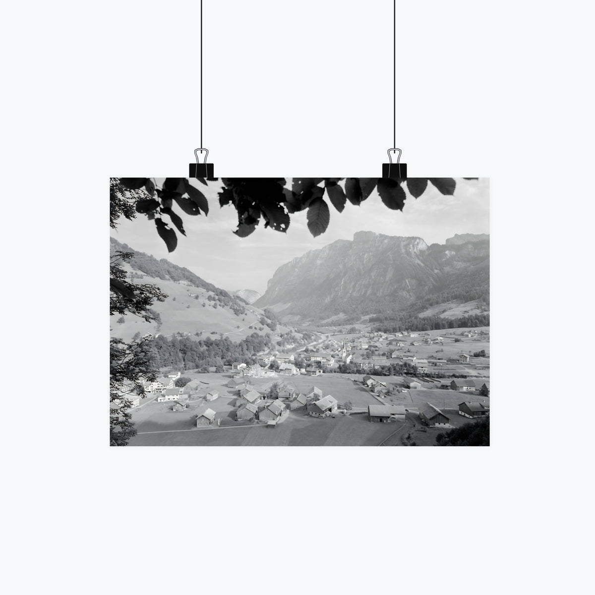 Mellau Dorf Poster