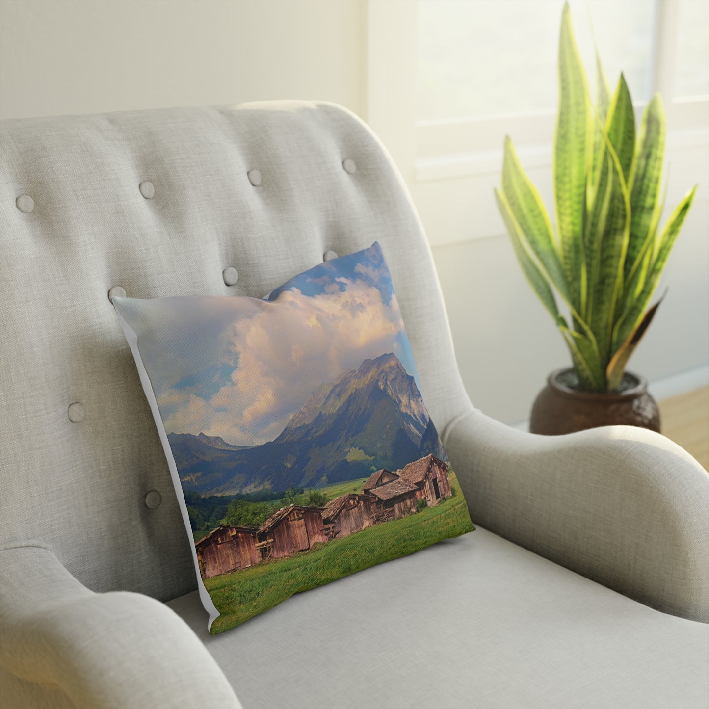 Au Holzstadel - Koloriert