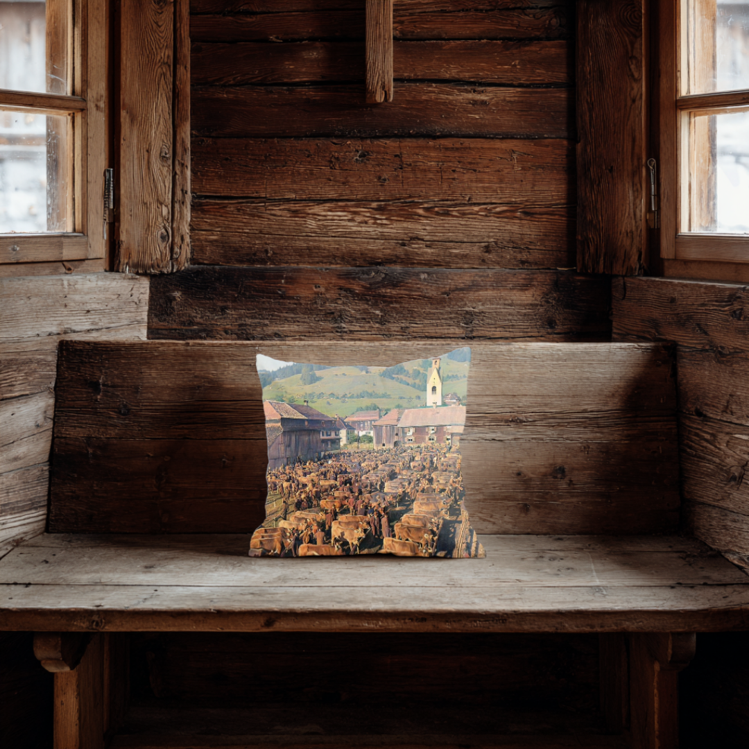 Schwarzenberg Viehausstellung - Koloriert