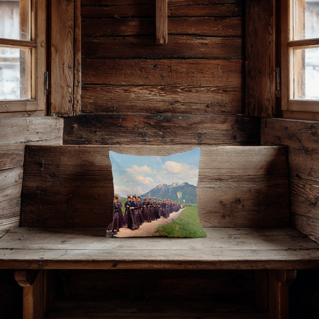 Wälder Tracht - Koloriert