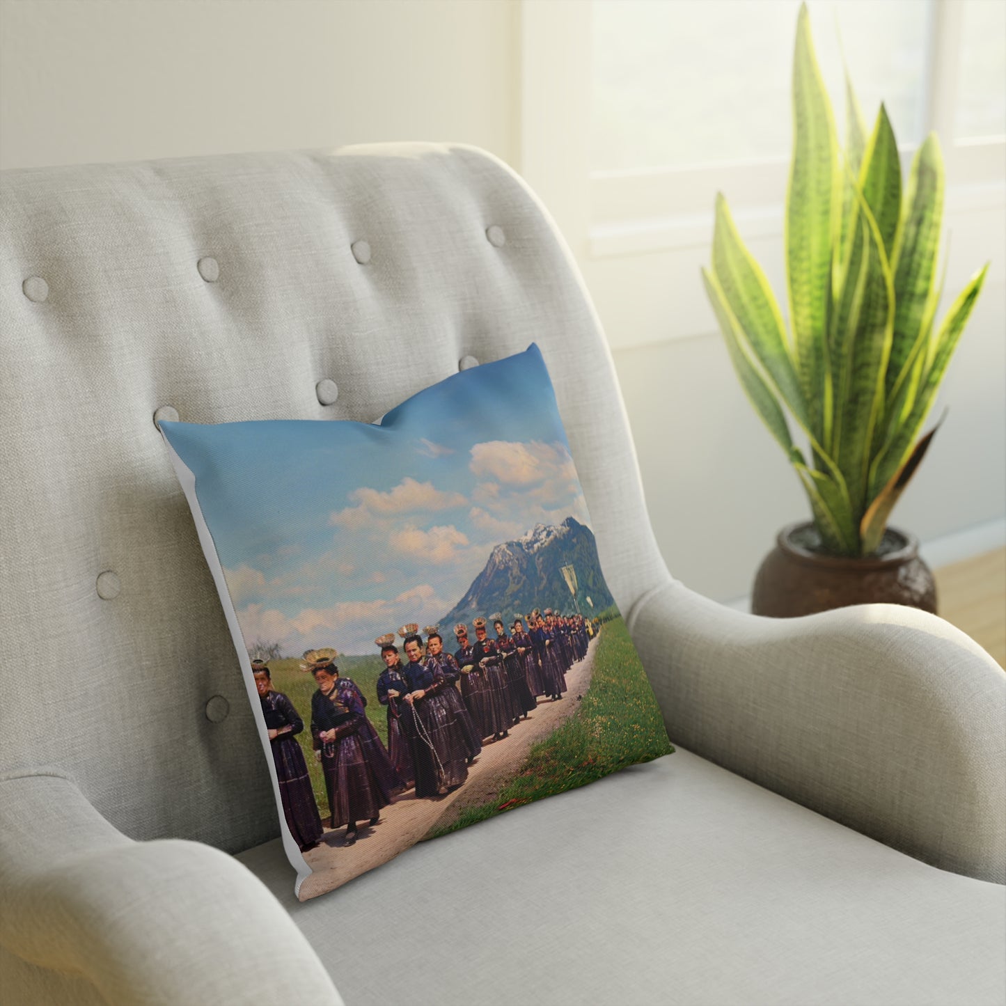 Wälder Tracht - Koloriert