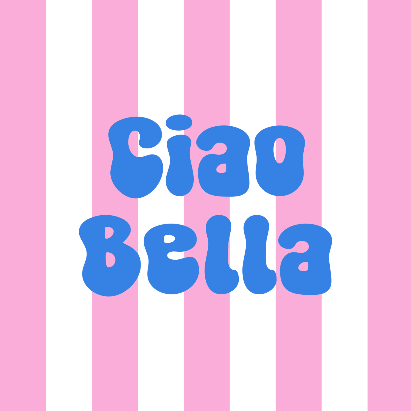 Ciao Bella – Pink & Blau