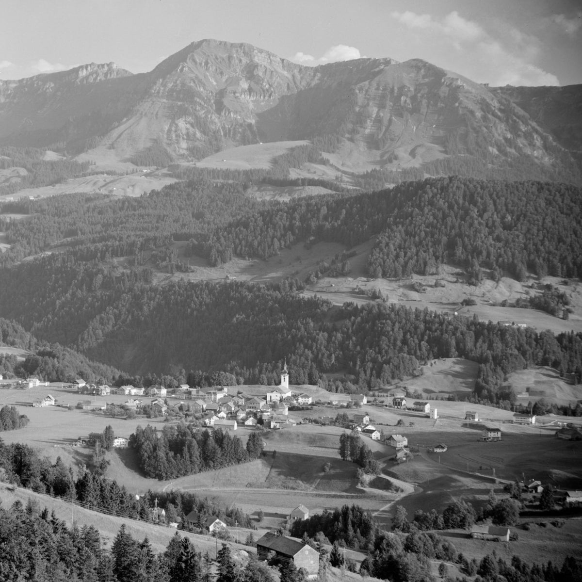 Hittisau von oben