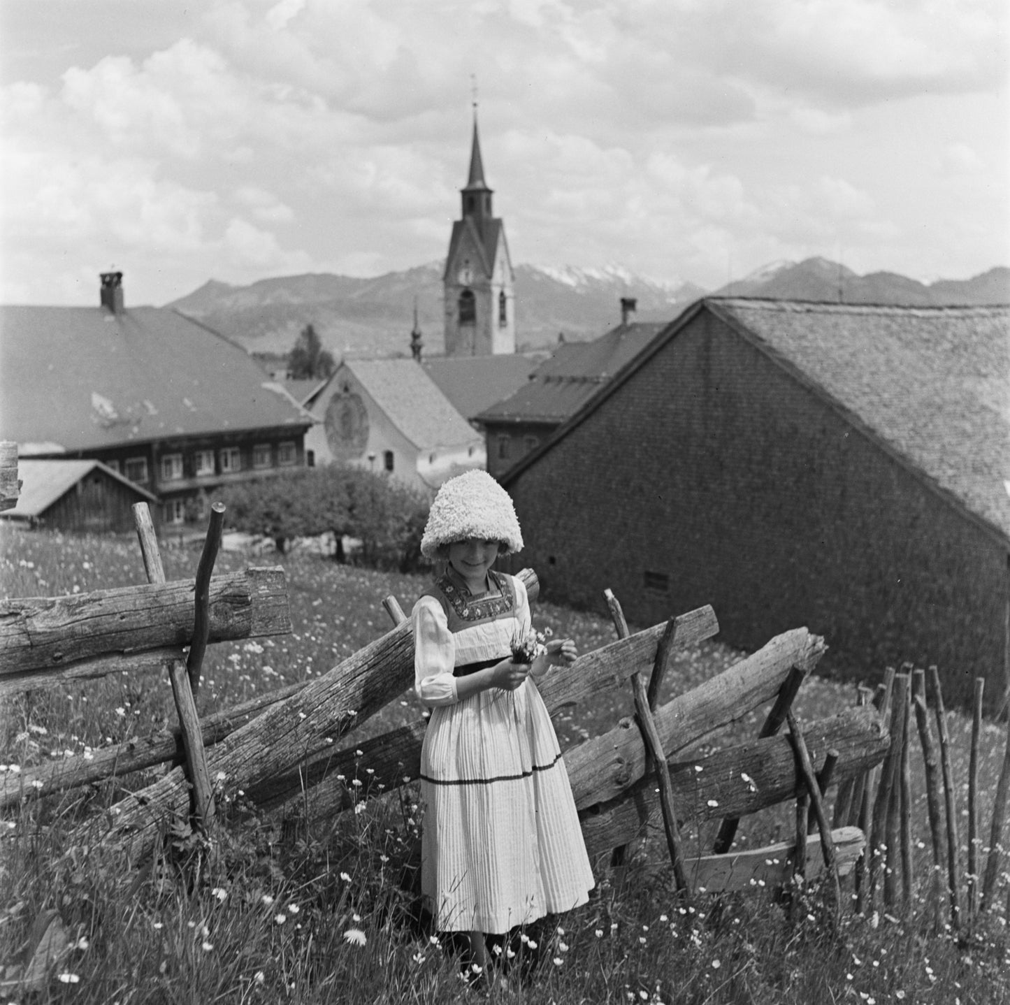 Mädchen in Tracht