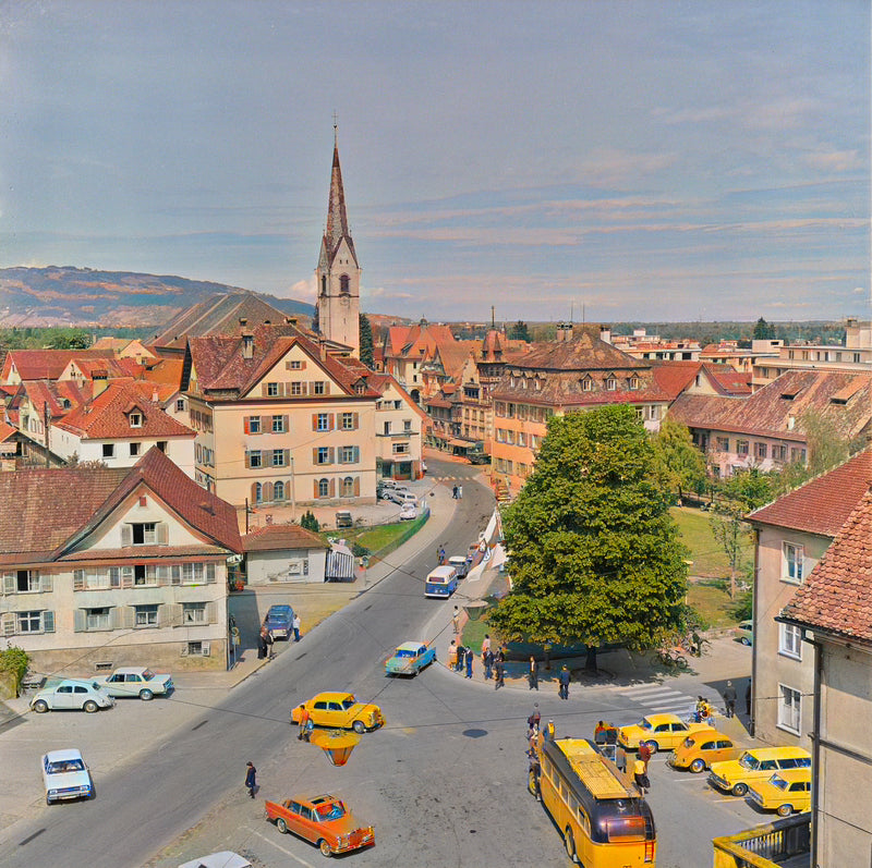 Dornbirn Marktstraße - Koloriert