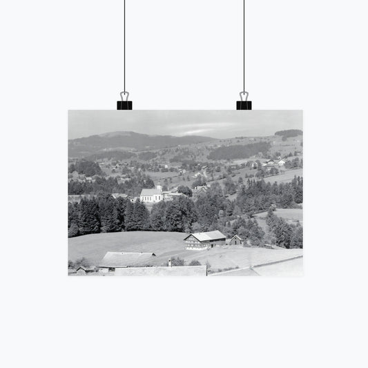 Langenegg Dorf Poster