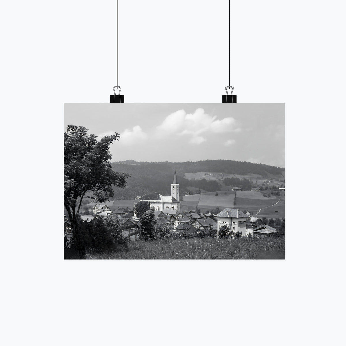 Alberschwende Kirche Poster